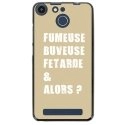 TPU150FHELIUMFUMEUSETAUPE - Coque souple pour Archos 50F Helium avec impression Motifs fumeuse et alors taupe