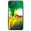 TPU150FHELIUMFURY - Coque souple pour Archos 50F Helium avec impression Motifs Fury