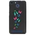 TPU150FHELIUMPAPILLONS - Coque souple pour Archos 50F Helium avec impression Motifs papillons colorés