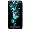 TPU150FHELIUMPAPILLONSBLEUS - Coque souple pour Archos 50F Helium avec impression Motifs papillons bleus