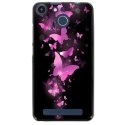 TPU150FHELIUMPAPILLONSFUSHIAS - Coque souple pour Archos 50F Helium avec impression Motifs papillons fushias