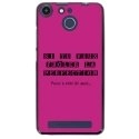 TPU150FHELIUMPERFECTIONFUSHIA - Coque souple pour Archos 50F Helium avec impression Motifs frôler la perfection fushia