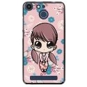 TPU150FHELIUMPETITEFILLE - Coque souple pour Archos 50F Helium avec impression Motifs petite fille manga