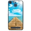 TPU150FHELIUMPONTON - Coque souple pour Archos 50F Helium avec impression Motifs ponton sur la mer