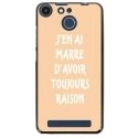 TPU150FHELIUMRAISONBEIGE - Coque souple pour Archos 50F Helium avec impression Motifs marre d'avoir raison beige