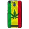 TPU150FHELIUMRASTA - Coque souple pour Archos 50F Helium avec impression Motifs rasta