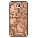 TPU1LENOVOBARABESQUEBRONZE - Coque souple pour Lenovo B avec impression Motifs arabesque bronze