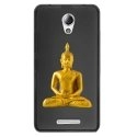 TPU1LENOVOBBOUDDHAOR - Coque souple pour Lenovo B avec impression Motifs bouddha or