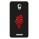 TPU1LENOVOBDARKROUGE - Coque souple pour Lenovo B avec impression Motifs Dark rouge