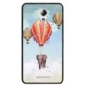 TPU1LENOVOBELEPHANT - Coque souple pour Lenovo B avec impression Motifs éléphant dans les nuages