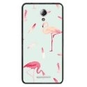 TPU1LENOVOBFLAMANT - Coque souple pour Lenovo B avec impression Motifs flamants roses