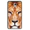 TPU1LENOVOBLION - Coque souple pour Lenovo B avec impression Motifs tête de lion