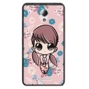 TPU1LENOVOBPETITEFILLE - Coque souple pour Lenovo B avec impression Motifs petite fille manga