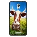 TPU1LENOVOBVACHE - Coque souple pour Lenovo B avec impression Motifs vache