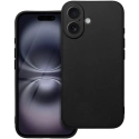 TPUMAT-IP16NOIR - Coque souple en gel TPU pour iPhone 16 coloris noir