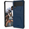 UAG-CIVIZFLIP4BLEU - Coque UAG Civilian pour Samung Galaxy Z-Flip 4(5G) coloris bleu mallard