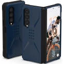 UAG-CIVIZFOLD4BLEU - Coque UAG Civilian pour Samung Galaxy Z-Fold 4(5G) coloris bleu mallard