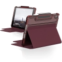 UAG-LUCENTIPAD102BORD - Etui UAG Lucent pour iPad 10.2 renforcé et antichoc coloris bordeaux