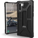 UAG-MONANOTE10NOIR - Coque UAG Monarch pour Galaxy Note 10 noire avec 5 couches antichoc et aluminium