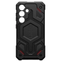 UAG-S24-MONAKEVLAR - Coque UAG Monarch pour Galaxy S24 noir kevlar avec 5 couches antichoc et aluminium