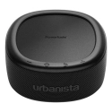 URBA-MALIBUNOIR - Puissante enceinte 20W à rechargement solaire Malibu noire de Urbanista 