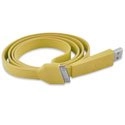 USBJAUNEMICRO - Cable USB Fashion Jaune micro usb