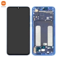 XIAOMI-ECRANMI9LITEBLEU - Ecran complet origine Xiaomi Mi 9 LITE sur châssis coloris bleu subtil