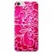 TPU0IPHONE7ARABESQUEFUSHIA - Coque souple pour Apple iPhone 7 avec impression Motifs arabesque fushia