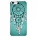 TPU0IPHONE7REVEBLEU - Coque souple pour Apple iPhone 7 avec impression Motifs attrape rêve sur fond bleu