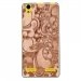 TPU0LK3ARABESQUEBRONZE - Coque souple pour Lenovo K3 avec impression Motifs arabesque bronze