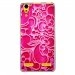 TPU0LK3ARABESQUEFUSHIA - Coque souple pour Lenovo K3 avec impression Motifs arabesque fushia