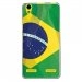 TPU0LK3DRAPBRESIL - Coque souple pour Lenovo K3 avec impression Motifs drapeau du Brésil