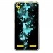 TPU0LK3PAPILLONSBLEUS - Coque souple pour Lenovo K3 avec impression Motifs papillons bleus