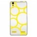 TPU0LK3RONDSJAUNES - Coque souple pour Lenovo K3 avec impression Motifs ronds jaunes