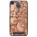 TPU150FHELIUMARABESQUEBRONZE - Coque souple pour Archos 50F Helium avec impression Motifs arabesque bronze