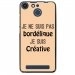 TPU150FHELIUMBORDELIQUEBEIGE - Coque souple pour Archos 50F Helium avec impression Motifs Je ne suis pas bordélique beige