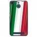 TPU150FHELIUMDRAPITALIE - Coque souple pour Archos 50F Helium avec impression Motifs drapeau de l'Italie