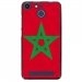 TPU150FHELIUMDRAPMAROC - Coque souple pour Archos 50F Helium avec impression Motifs drapeau du Maroc