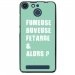 TPU150FHELIUMFUMEUSETURQUOISE - Coque souple pour Archos 50F Helium avec impression Motifs fumeuse et alors turquoise