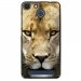 TPU150FHELIUMLIONNE - Coque souple pour Archos 50F Helium avec impression Motifs tête de lionne