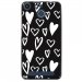 TPU150FHELIUMLOVE2 - Coque souple pour Archos 50F Helium avec impression Motifs Love coeur 2