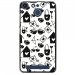 TPU150FHELIUMLOVE3 - Coque souple pour Archos 50F Helium avec impression Motifs Love coeur 3