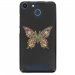 TPU150FHELIUMPAPILLONSEUL - Coque souple pour Archos 50F Helium avec impression Motifs papillon psychédélique