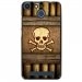 TPU150FHELIUMSKULLPIRATE - Coque souple pour Archos 50F Helium avec impression Motifs pirate et tête de mort