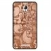 TPU1LENOVOBARABESQUEBRONZE - Coque souple pour Lenovo B avec impression Motifs arabesque bronze