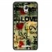 TPU1LENOVOBLOVEVINTAGE - Coque souple pour Lenovo B avec impression Motifs Love Vintage