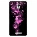 TPU1LENOVOBPAPILLONSFUSHIAS - Coque souple pour Lenovo B avec impression Motifs papillons fushias